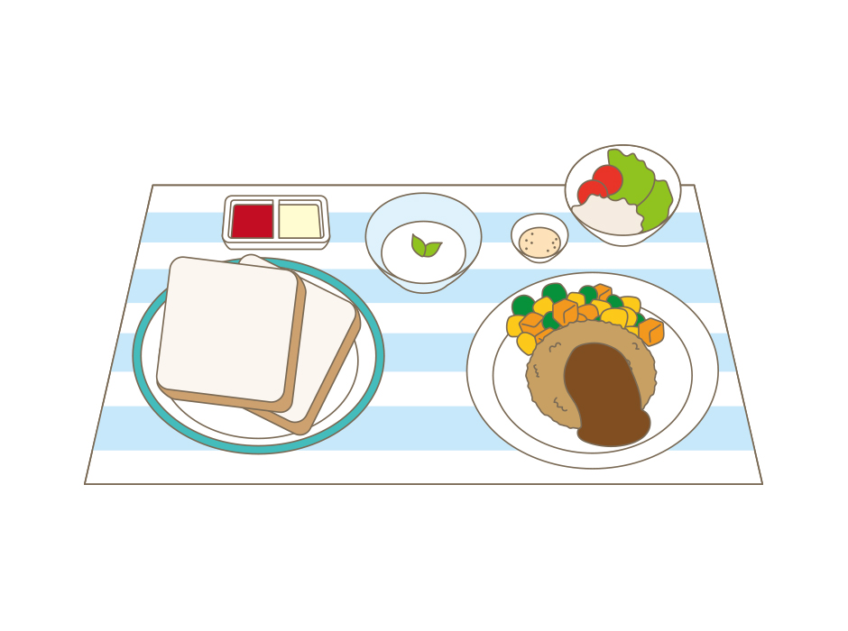 図4:アレンジ後の献立